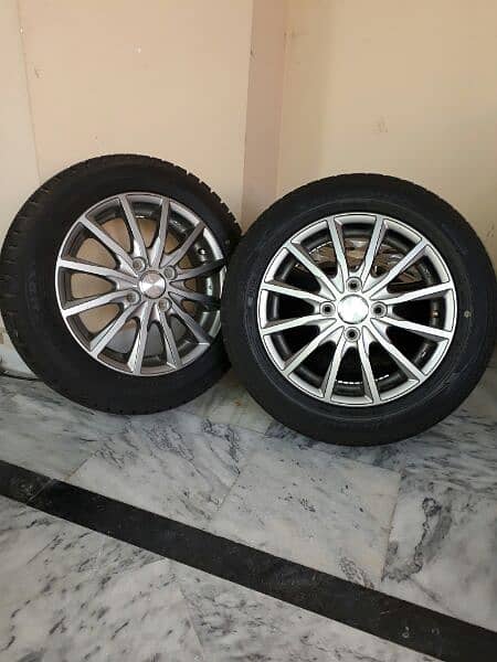 Japanese Rims with Dunlop Tire 2