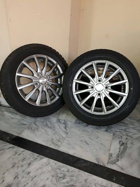 Japanese Rims with Dunlop Tire 1