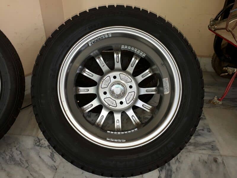Japanese Rims with Dunlop Tire 1