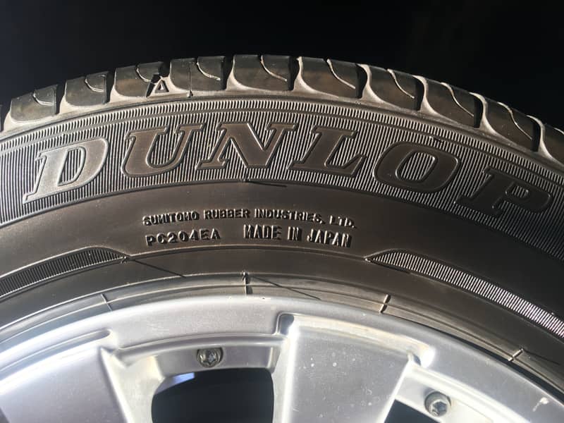 Dunlop / Enasave EC204 Tires 165/70 R14 81S (RIMS NOT FOR SALE) 1