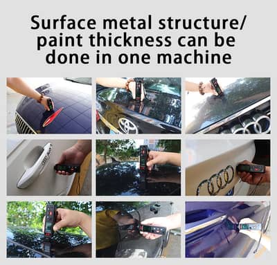 Car Paint check Thickness Gauge R&D ET330  Electroplate Metal Coating 8