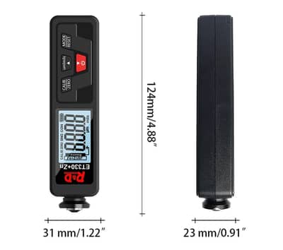 Car Paint check Thickness Gauge R&D ET330  Electroplate Metal Coating 10