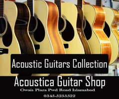 Quality guitars collection at Acoustica guitar shop