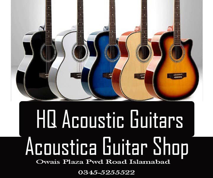 Quality guitars collection at Acoustica Guitar Shop 1