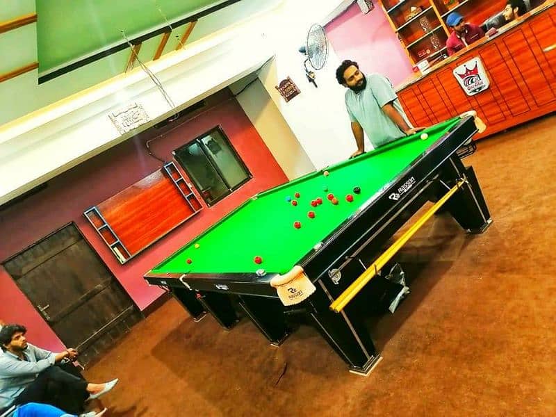 snooker rasson table size 5*10 1
