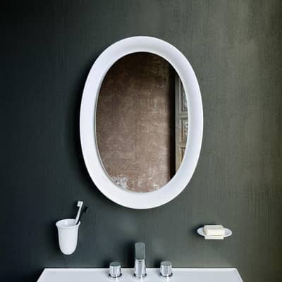 Versace Round Front LED Bathroom Mirror 10