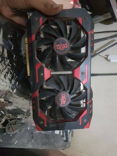 AMD RX580 Radeon 8GB GPU Devil 0