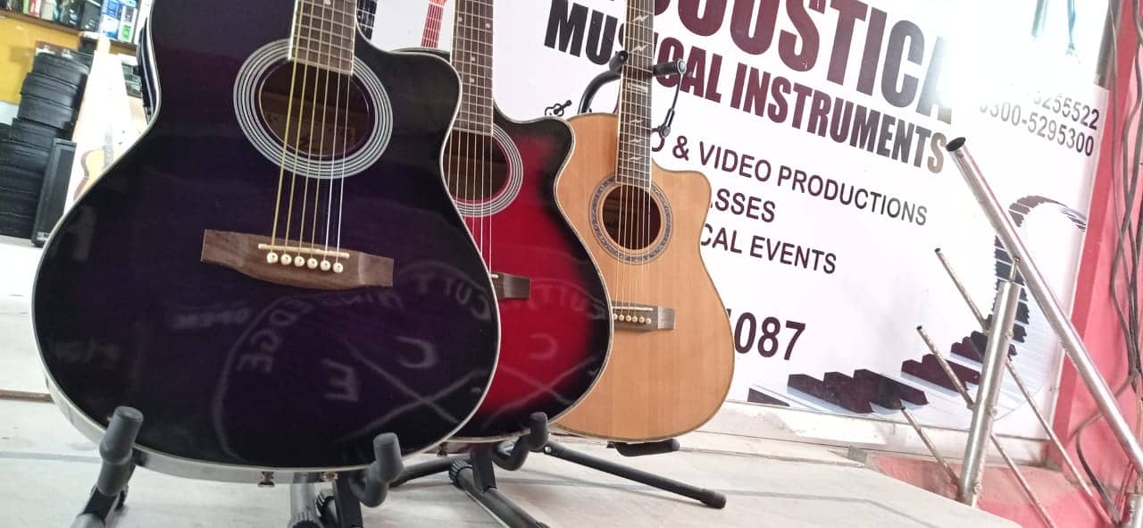 Quality guitars collection at Acoustica Guitar Shop 2