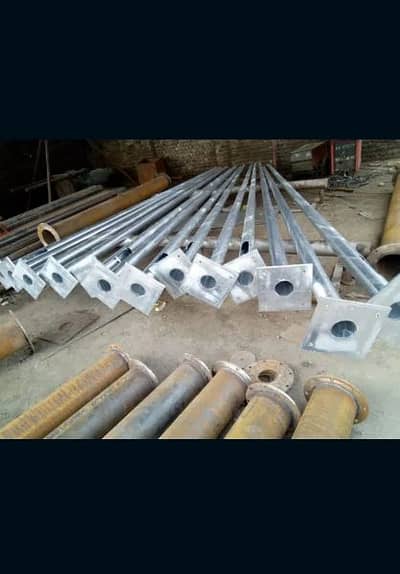 Tubular street light Poles Hot dip, Octagonal poles, Fancy light poles