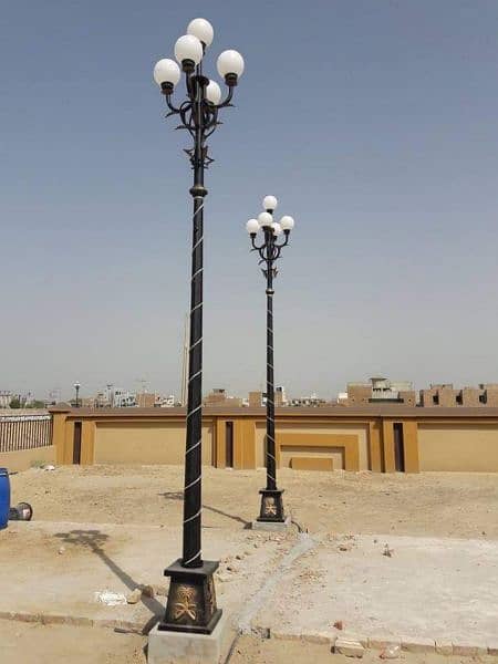 Tubular street light Poles Hot dip, Octagonal poles, Fancy light poles 6