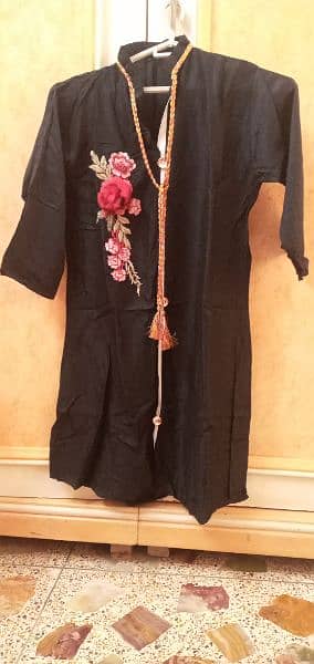 black beautyfull kurti 1