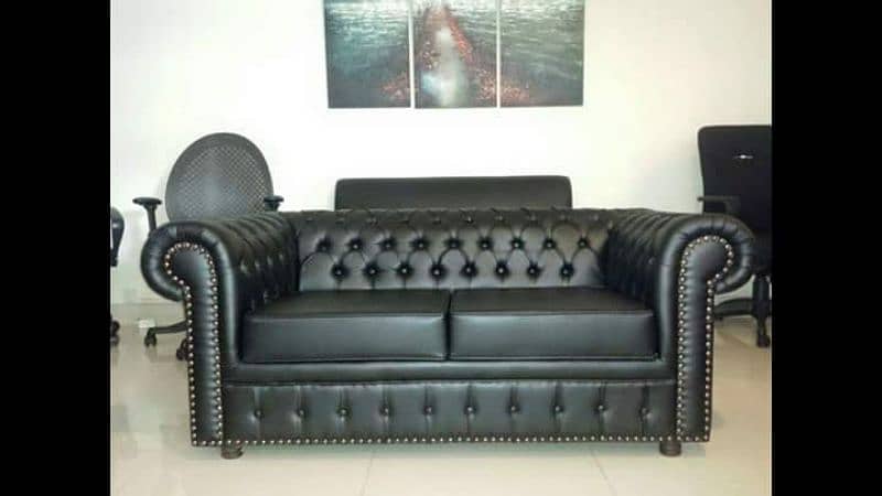 chesterfield sofa 2seater ( molty faom ) 0