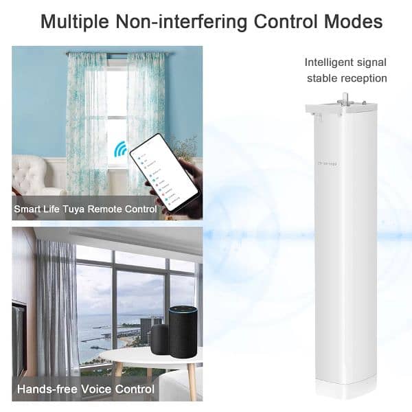 | Smart Curtain | Wifi Curtain Track System | Window Blinds 8