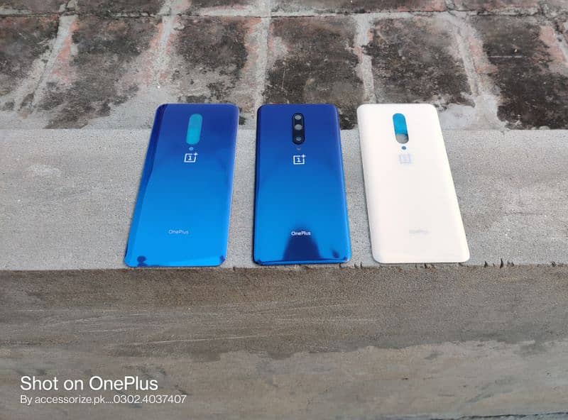 OnePlus 6,6t,7,7t,7 pro,7t pro,McLaren,8,8 pro,8t back glass available 13