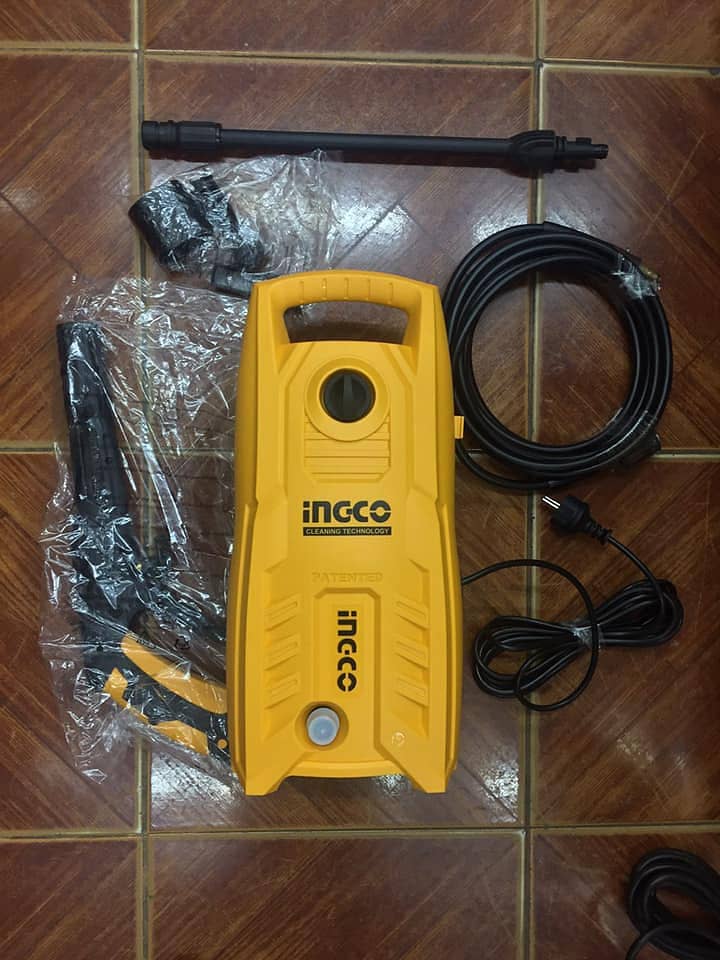 INGCO High Pressure Car Washer Machine - 130 Bar with Warranty 5