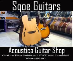Best brands HQ guitars at Acoustica Guitar Shop