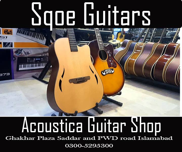 Best brands HQ guitars at Acoustica Guitar Shop 0