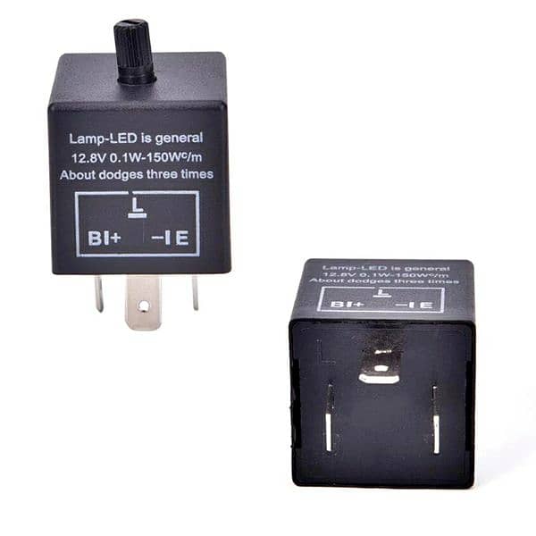 3pins Car Motorcycle LED Flasher Relay 12V Universal Electronic 7