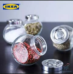 IKEA's Spice Jars Set of 4 Pieces 0