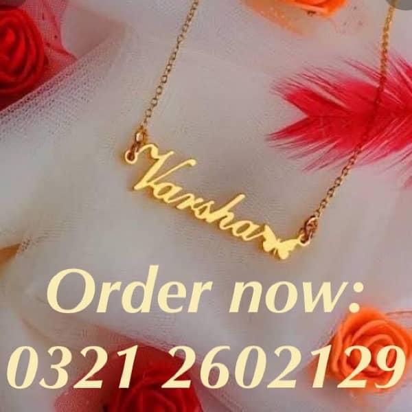 Varsha name deals locket