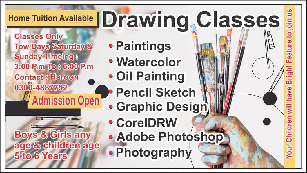 HOME TUITION DRAWING CLASS GOLDEN OPPORTUNITY 1