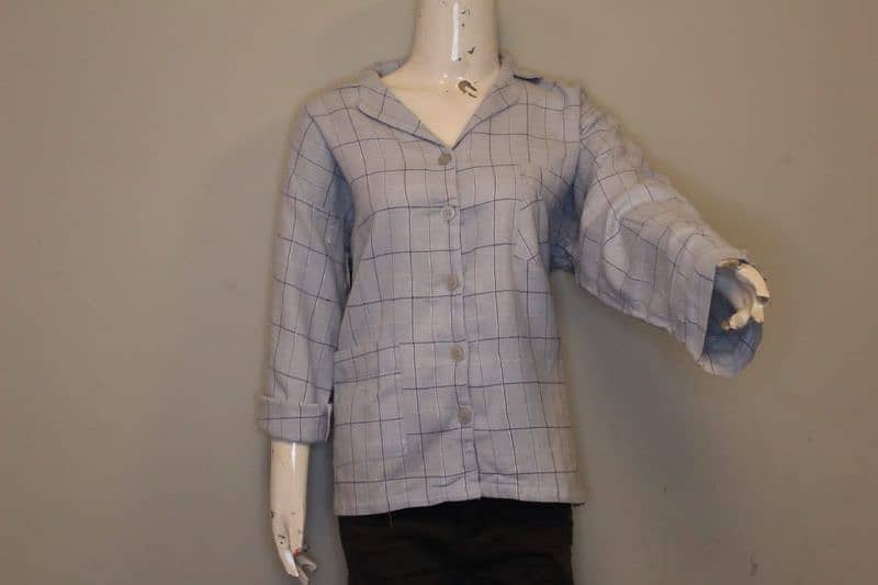 coat collar type causal shirts for men and women 7