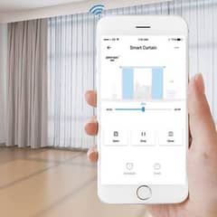 Smart Curtain Track System ( Remote, Wifi & Switch Control)