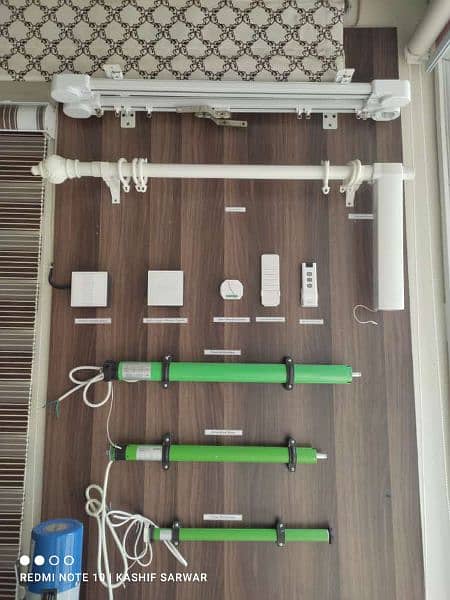 Smart Curtain Track System ( Remote, Wifi & Switch Control) 5