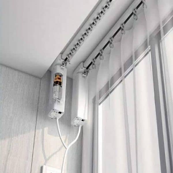 Smart Curtain Track System ( Remote, Wifi & Switch Control) 6