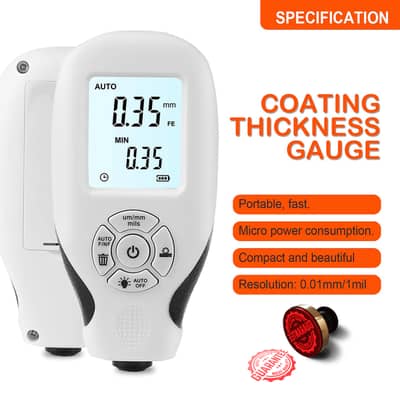 Car paint Tester HW-300 Digital Coating Thickness Gauge 1micron/0-1300