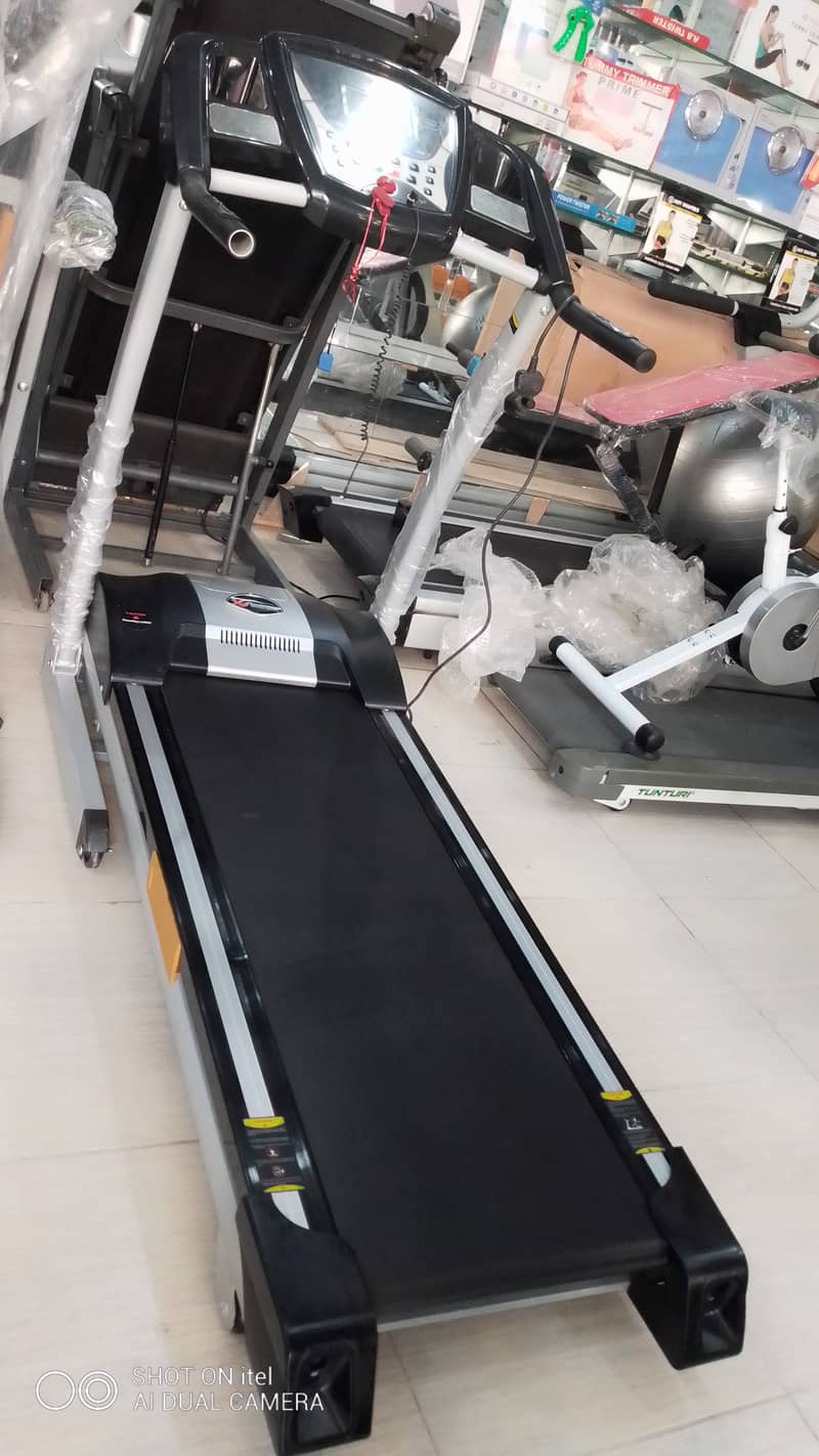 bench press/ dumbel / gym /electric treadmill/running machine/ cycle 6