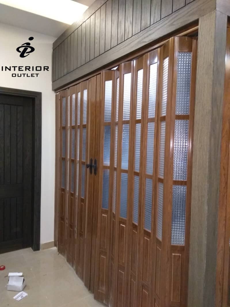 PVC folding Doors / PVC Sliding Doors / PVC Partition 9