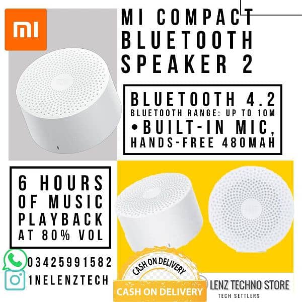 Mi Compact Bluetooth Speaker 2 0