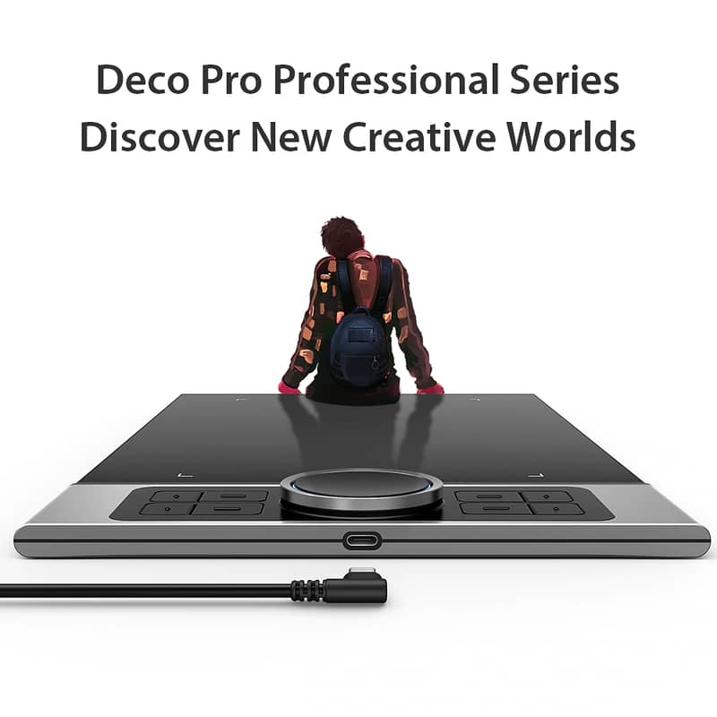 Graphics Tablet  XP-Pen Deco Pro M Medium Drawing Tablet for Window PC 10