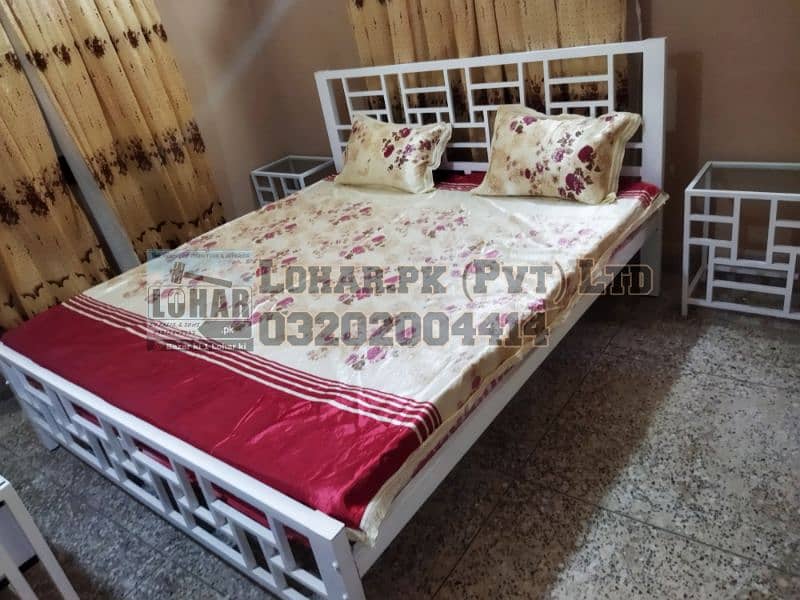 Iron Bedroom Set (Luxury design) separate Price each item Beds