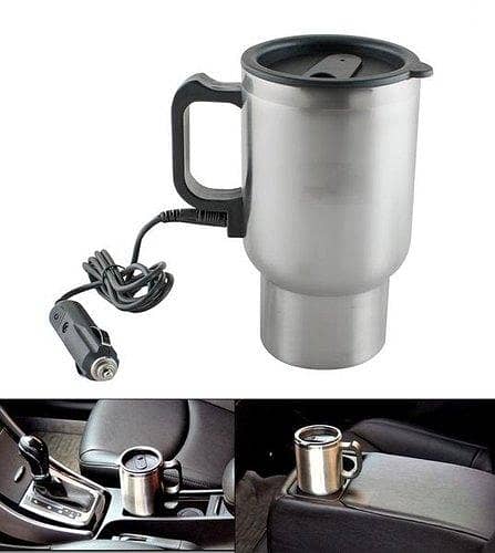Car Heated Mug Stainless Steel Cup 1