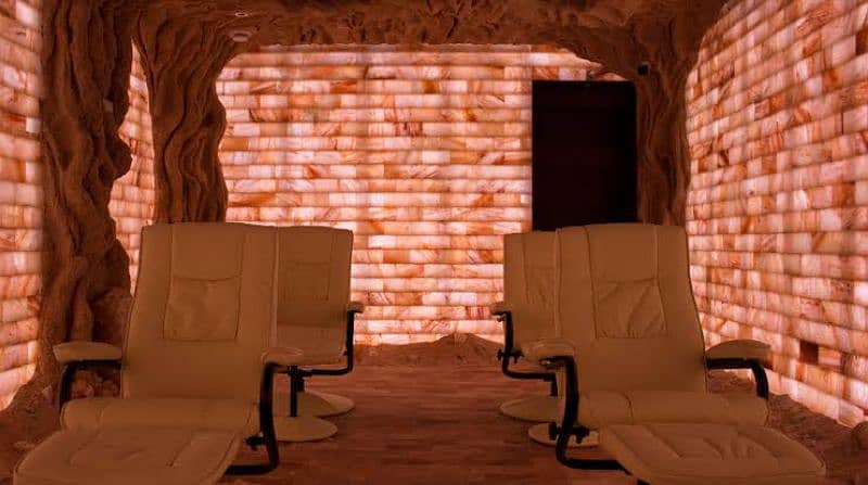 Pink Salt Tiles/ Bricks for wall construction and Home decor 1