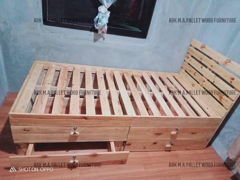 Custom Made Pallet Bed Available On Order 7