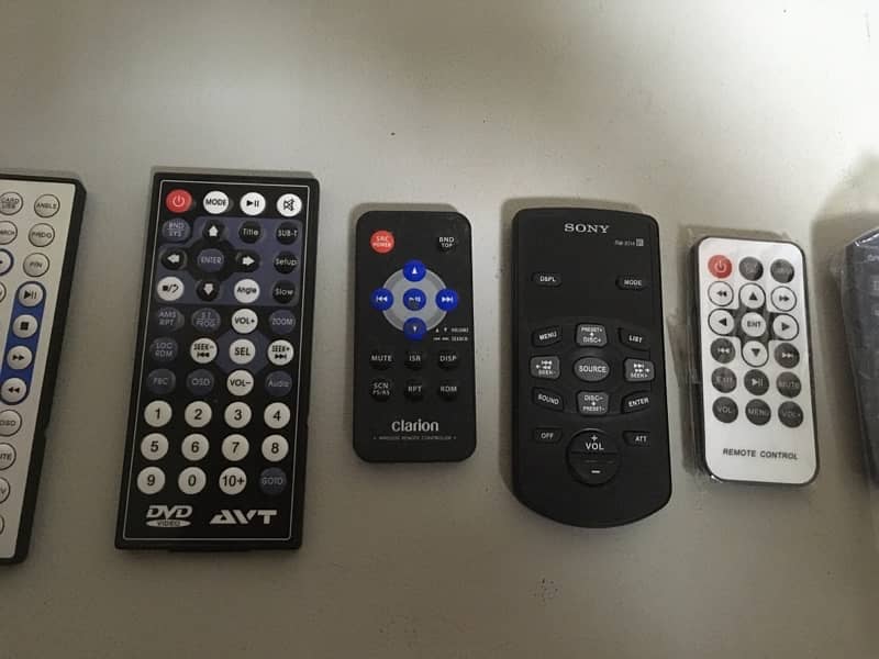 brand new all cars audio video player orignal remote 1