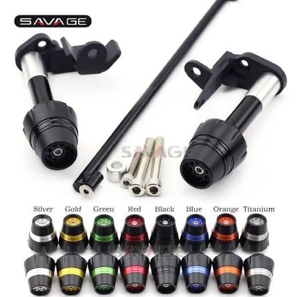 Savage Frame Sliders and Crash Protectors 5