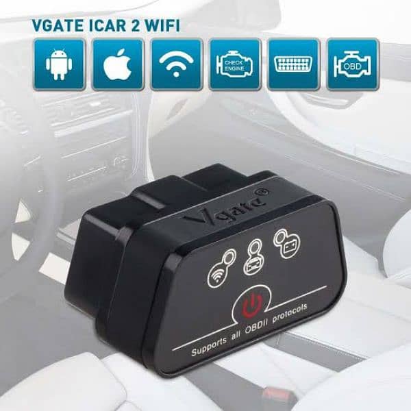 Original Vgate iCar2 Wifi ELM327 V2.1 Obd2 Diagnostic Tool Android IOS 1