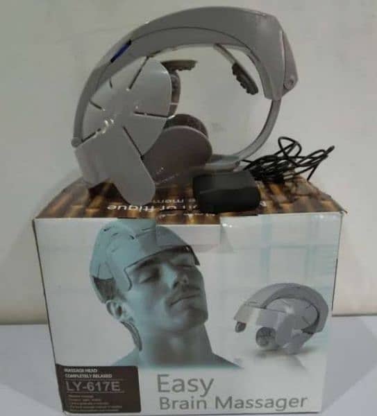 USB Electric Head Vibration Massager Brain Massager Machine 1