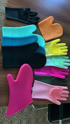 Silicone Kitchen Gloves (Free Delivery)