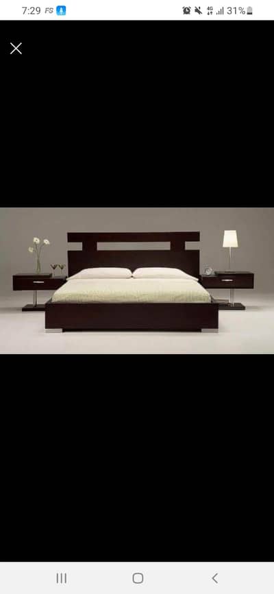new stylish bed