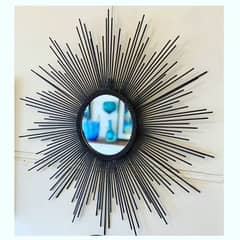 Vintage style Mid Century Starburst Mirror available for sale