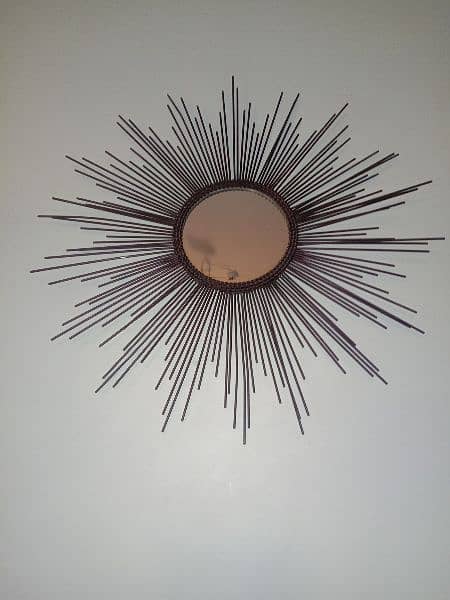 Vintage style Mid Century Starburst Mirror available for sale 1