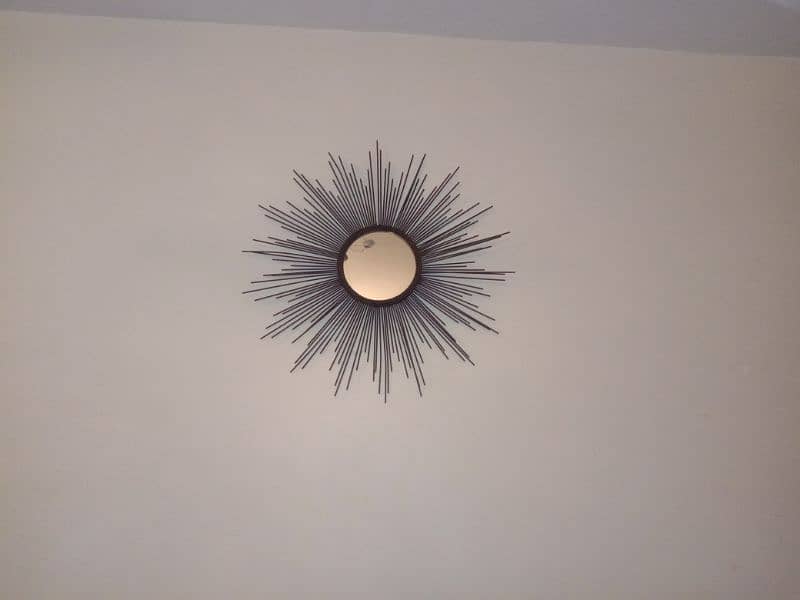 Vintage style Mid Century Starburst Mirror available for sale 3
