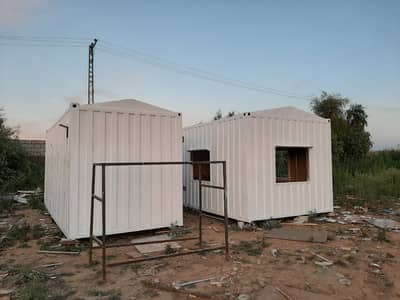 showeroffice container porta cabin prefab structure with 4 wheel 0