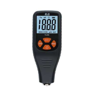 Car Paint Coating Thickness checking Gauge R&D TC200 0.1 micron/0-1500 4