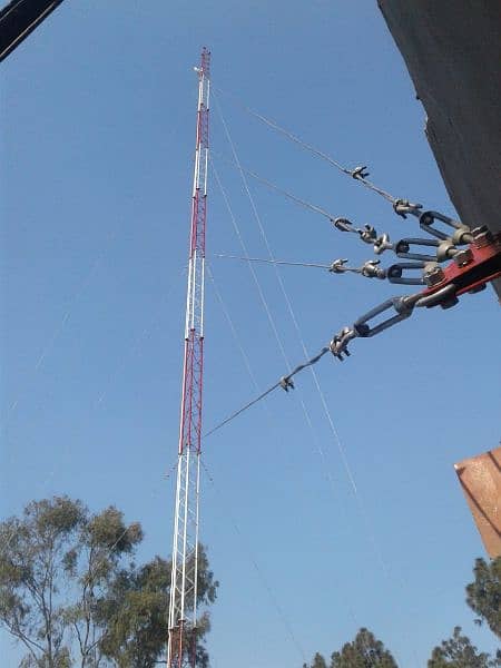 Tri-pod Radio / Wireless Internet Tower Galvanized 0